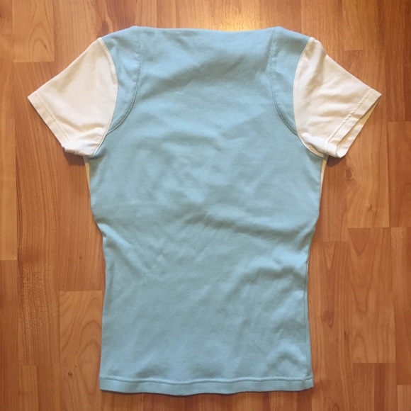Parasuco Aqua & Cream Embossed T-Shirt - Picture 4 of 6